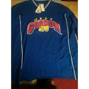 Jeff Gordon Chase Authentics Blue Pullover Jacket NWT Men's XL 90s Vintage